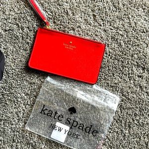 Kate spade wristlet (Red)